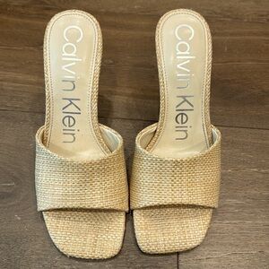 Calvin Klein Summer Mules